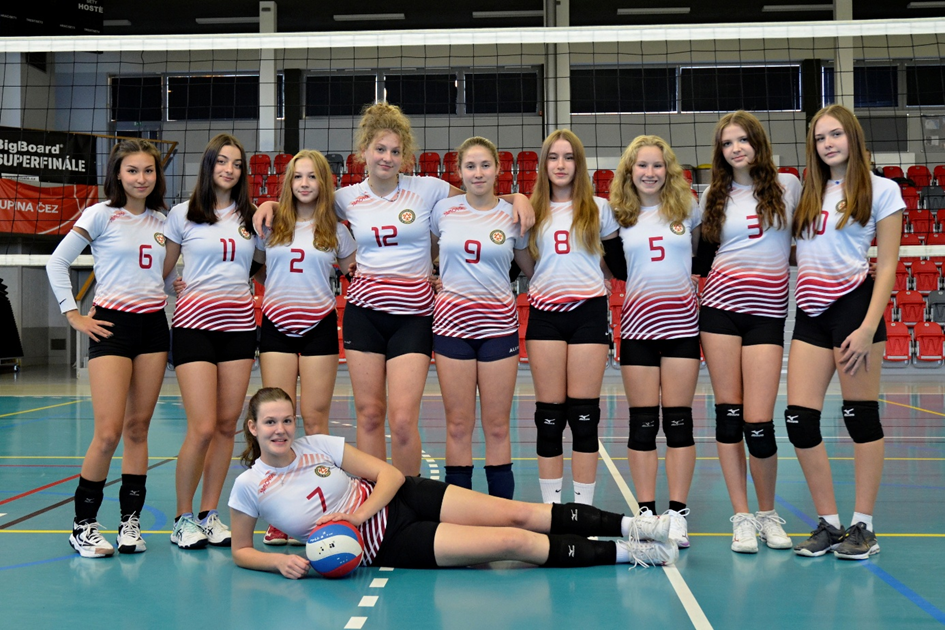 Hráčky týmu juniorek v sezóně 2024/2025.