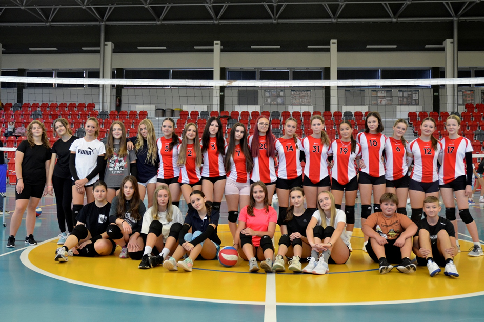 Hráčky týmu žaček v sezóně 2024/2025.